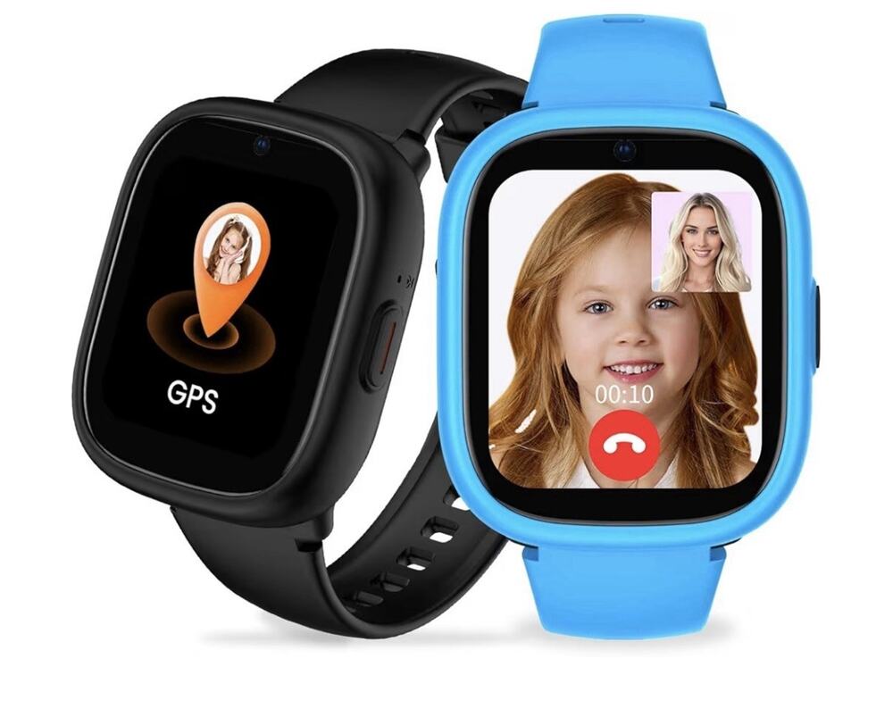 LAGENIO K3 Kids Watch Phone 4G GPS 8GB Pink Silicone Band 42mm